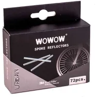 Wowow Speichenreflektoren 72 Stück Weiß Modell 2024