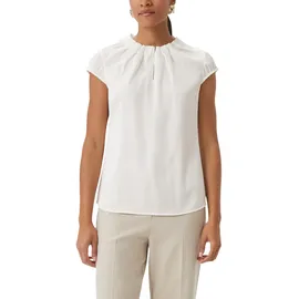 Comma, Comma Satinbluse mit Raffung