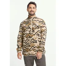 Jack Wolfskin PAW ERA 100 Print Half Zip Beige M