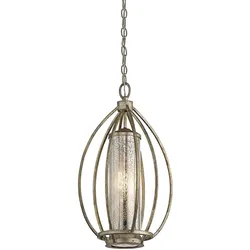 Rosalie 1-flammige Pendelleuchte - Sterling-Gold - KL-ROSALIE-P