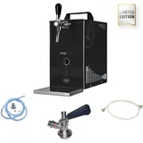 ich-zapfe Komplett Set - Bierzapfanlage PYGMY 25/K LIMITED EDITION mit Membranpumpe, 1-leitig Trockenkühlgerät aus Edelstahl, 35 L/h, Dreikant