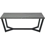 Hela Couchtisch Roland grau Marmor Optik B/H/T: ca. 110x42x60 cm - grau