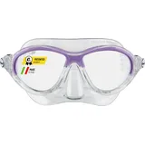 Cressi Moon Schwimmbrille Kinder 7 bis 15 Jahre - Taucherbrille - Bruchsichere Gläser, Sicherer Sitz & Verstellbare Schnallen - Taucherbrille Kinder - Tauchmasken - Violett - Mask
