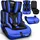 KIDUKU Kindersitz 9-36 kg Blau/Schwarz