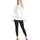 Posh Gear Seidenbluse Satinoseta Weiß XXL