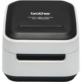 Brother VC-500WCR 313 dpi), Etikettendrucker, Schwarz,