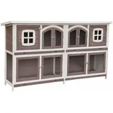 nanook shop Kleintierstall Murmel XXL 211 x 52 x 107 cm taupe