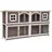 nanook shop Kleintierstall Murmel XXL 211 x 52 x 107 cm taupe