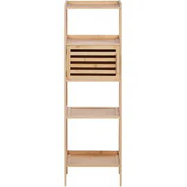 Beliani Regal Bambus Hellbraun