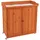 Costway Geräteschrank Stahl 98,5x48x100 cm beige fahrbar