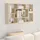 vidaXL Wandregal 85 x 16 x 52,5 cm Braun