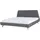 Beliani Polsterbett 180 x 200 cm Grau