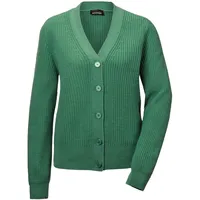 GOLDNER Elegante Strickjacke mit V-Ausschnitt Grün 19