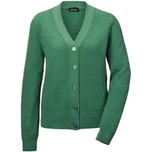 GOLDNER Elegante Strickjacke mit V-Ausschnitt Grün 19