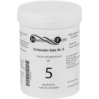 HOMOEOPATHIEFUCHS Schüssler-Salz Nummer 5 Kalium phosphoricum D6 Biochemie 1000 St Tabletten