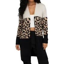 Only ONLJADE Animal LS Cardigan CC KNT - XS