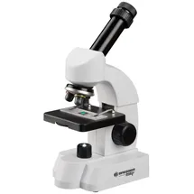 Bresser Junior 9619761 - Mikroskop mit smartem Experimentier-Set, mit QR-Code für Zusatzinfos