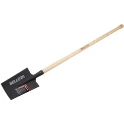 bellota Grabespaten,Spezialstahl Knaufgriff, Buchenstiel
