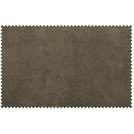 KOINOR Eckcouch Mikrofaser 2-Sitzer Braun