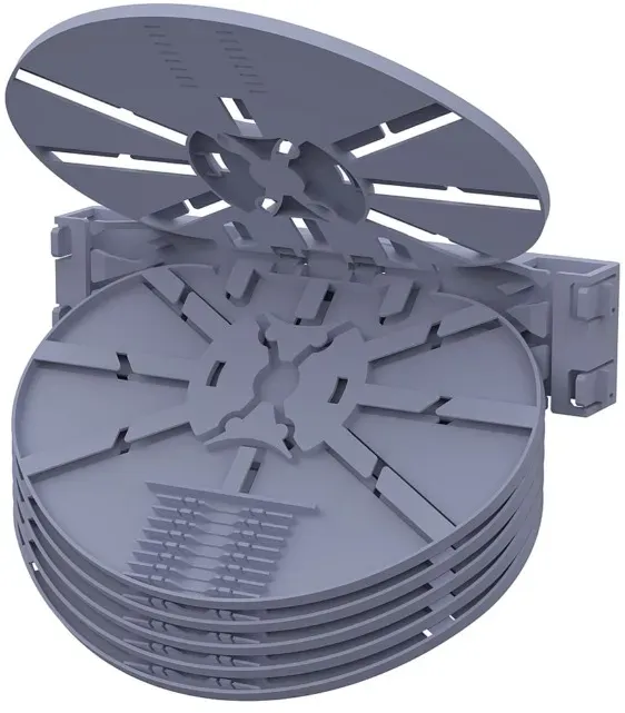 Metz Connect OpDAT Spleißkassettenblock 15036Z0201-E