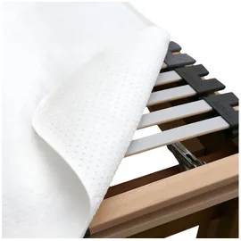 Traumschlaf Noppen Matratzenschoner 200 x 200 cm weiß