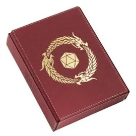 Arcane Tinmen Dragon Shield Dice Companion, Blood Red