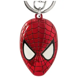 monogram int. Monogrammierter Marvel Spider-Man-Kopf-Schlüsselanhänger aus Metall