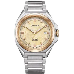 Citizen NB6059-57P Herren-Armbanduhr Automatik Series 8 Bicolor
