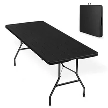 onbest Campingtisch Borkum Schwarz