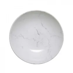 Secret de Gourmet - Suppenteller aus weißem Marmor, 20 cm