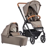 Gesslein FX4 Soft+ mit Aufsatz STYLE, Baby Erstausstattung (leichtes Kinderwagen Set Liege- und Babyschalenadapter