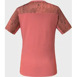 Schöffel Shirt Valbella L, atmungsaktives Radtrikot, schnell trocknendes Funktionsshirt mit 4-Wege-Stretch, clasping Rose, 38