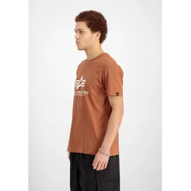 Alpha Industries Basic T-Shirt braun S