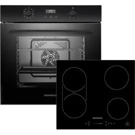 Respekta ASET7006600I Backofen Herd Kochfeld Induktion Einbau Timer Bridgezone Slider