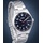 Lorus RH925QX9 Herrenarmbanduhr - Silber/Blau