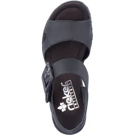 Rieker Keilsandalette Damen Schwarz 41