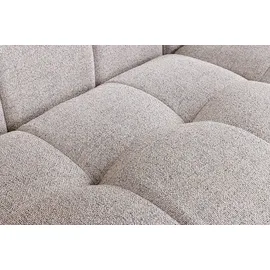 Riess-Ambiente Modernes Ecksofa ZERO GRAVITY 240cm graphit beige Strukturstoff 3-Sitzer Couch