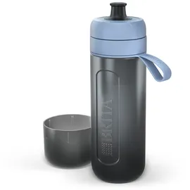 Brita Active blau 2-Scheiben-Filterflasche - Silber