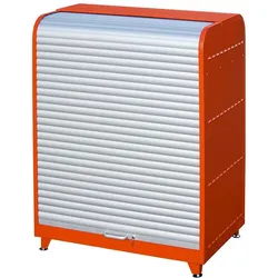 Bauer Gefahrstoff-Rollladenschrank RSG-2, lackiert, Feuerrot