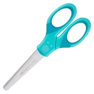 Faber-Castell Kinderschere Grip türkis 13,5 cm