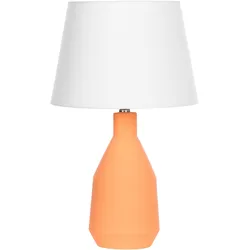 Tischleuchte LAMBRE Keramik Orange