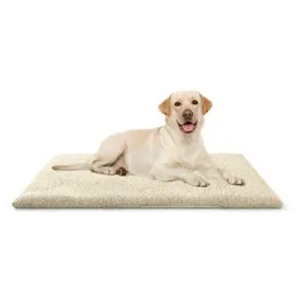 Knuffelwuff Hundematte Thermodecke XXL 120 x 75 cm beige