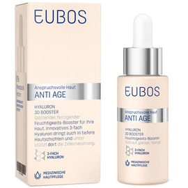 Eubos I Anti Age Hyaluron 3D Booster I 30ml I Intensivpflege gegen Falten I für alle Hauttypen I vegan