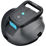 Pondee X1 Poolroboter, Akku Poolsauger mit 120 Min Laufzeit, Selbstparkfunktion, EIN-klick-Bedienung, Poolsauger Bodensauger für 80m2 Oberirdische Pools, Kabellos & Einfache Handhabung