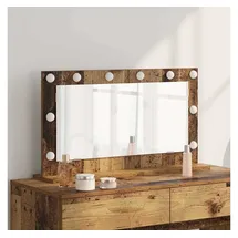 vidaXL Kosmetikspiegel 80 x 45 cm Braun