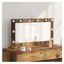 vidaXL Kosmetikspiegel 80 x 45 cm Braun