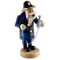 Kaladia Räuchermännchen 30112-14, Feuerwehrmann mit Handy, schicke Dekofigur -