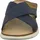 Rieker Pantoletten 25283, Männer Slipper,Backless,Mules,Gartenschuhe,Sommerschuhe,sommerclogs,Sandalen,Freizeitschuhe,blau (14),41 EU / 7.5 UK