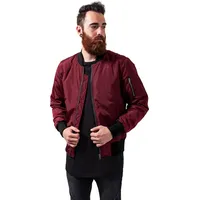 URBAN CLASSICS 2-Tone Bomber Jacket in rot Größe 3XL