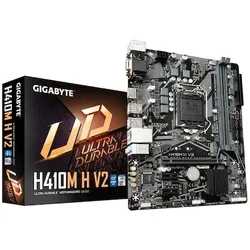 GIGABYTE H410M H V2 DDR4 mATX Mainboard Sockel 1200 HDMI/VGA